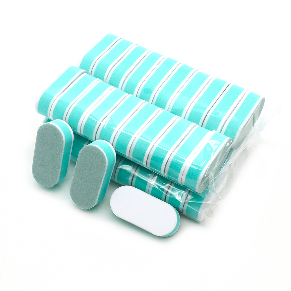 Nail Art Glossy - 10/60/120pcs Mini Nail Buffer Bestand Blok