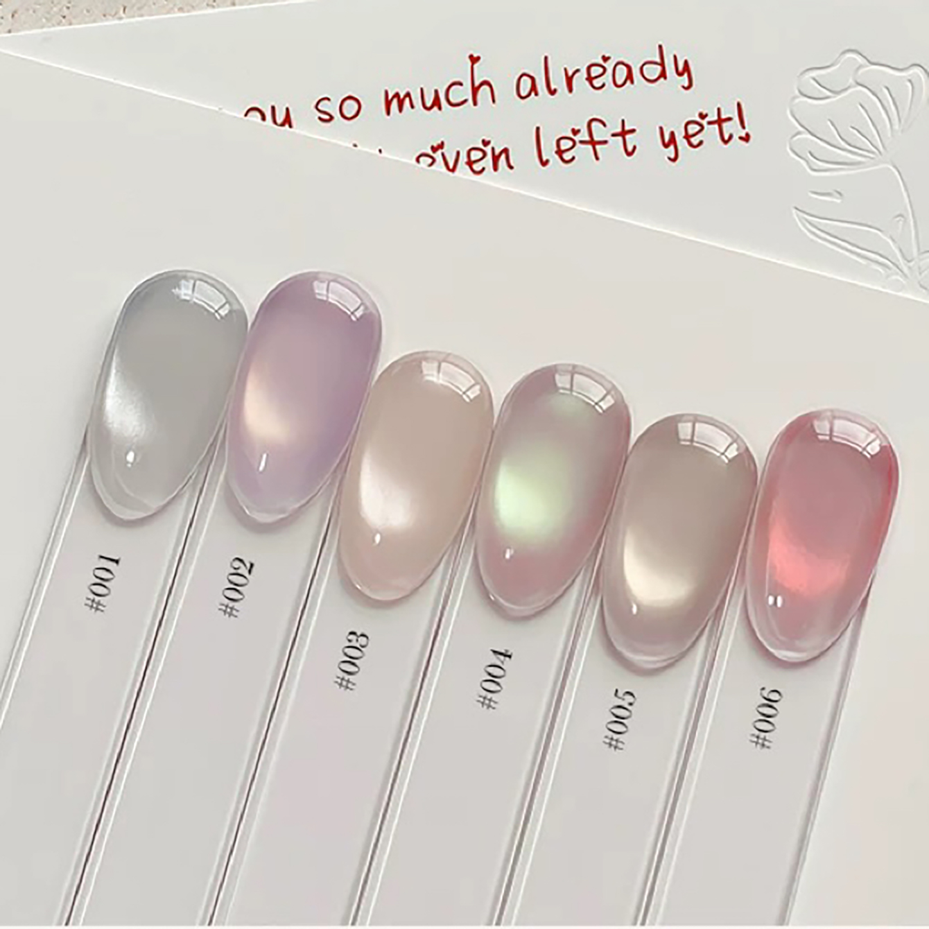 Nail Art Cat Eye Pink - MIANEL 10ML Candy Glass Bead Cat