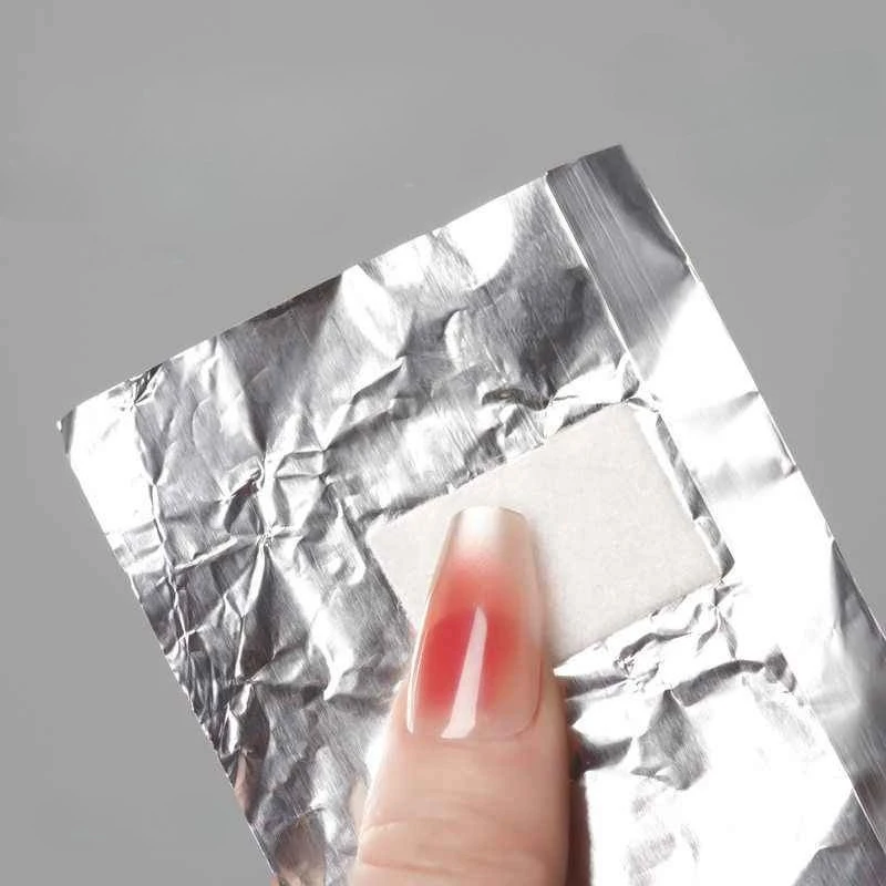 100 stuks remover aluminiumfol - Nail Foil Transfer recensie en prijs