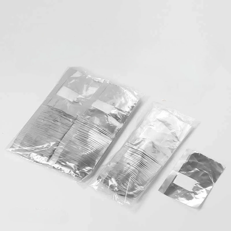 100 stuks remover aluminiumfol - Nail Foil Transfer recensie en prijs