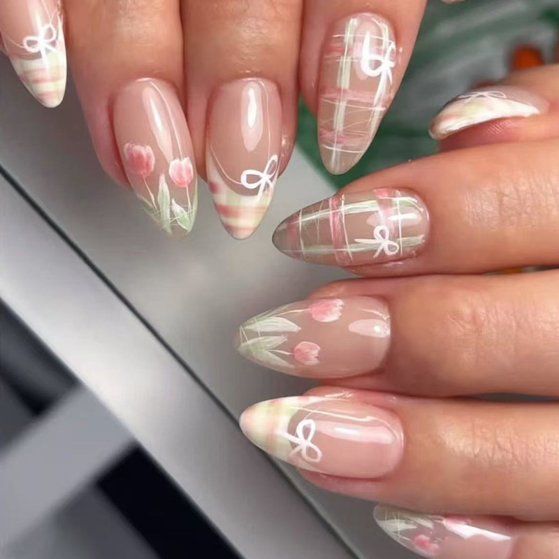 24-delige strik kunstnagels se - Nail Art Valentines Day recensie en prijs