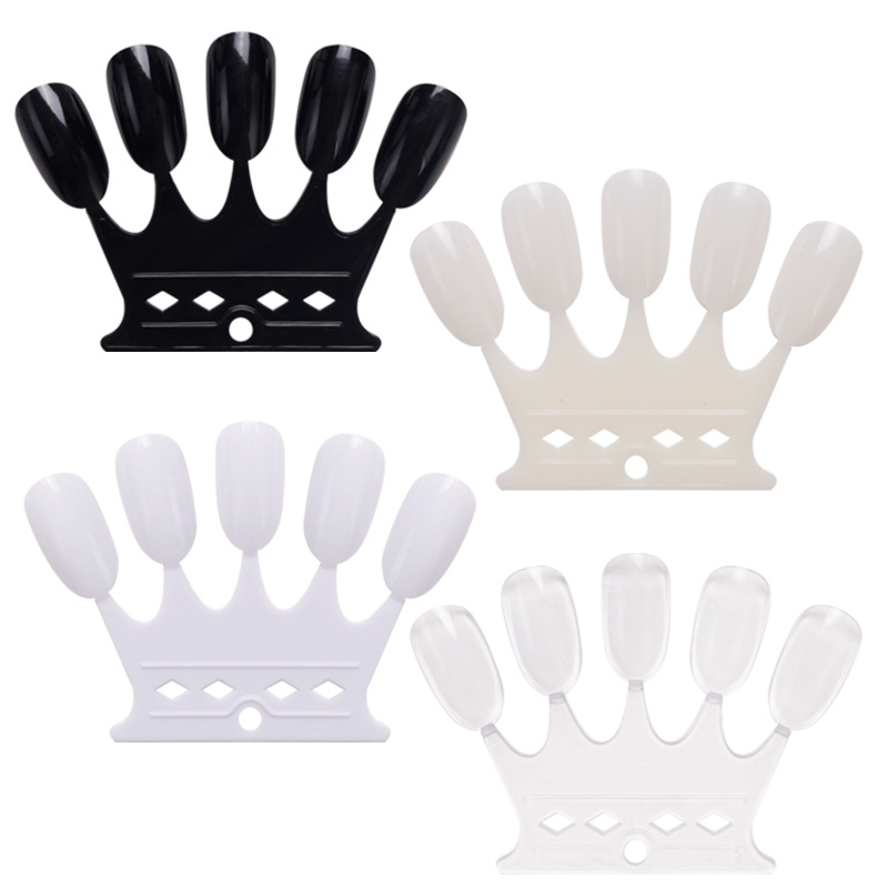50 stuks kroonvorm valse nagel - Nail Art Natural recensie en prijs