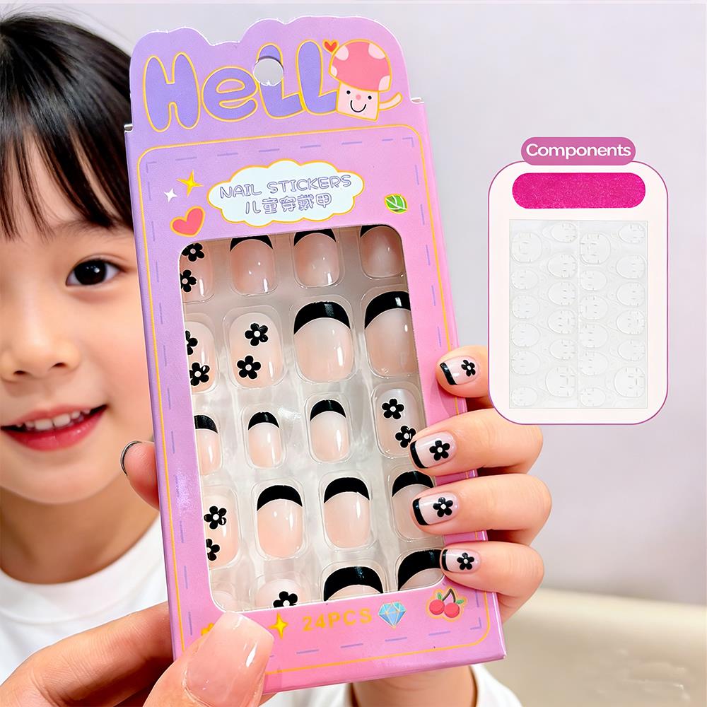 24 stuks/doos Cartoon Kinderen - Nail Art Design recensie en prijs