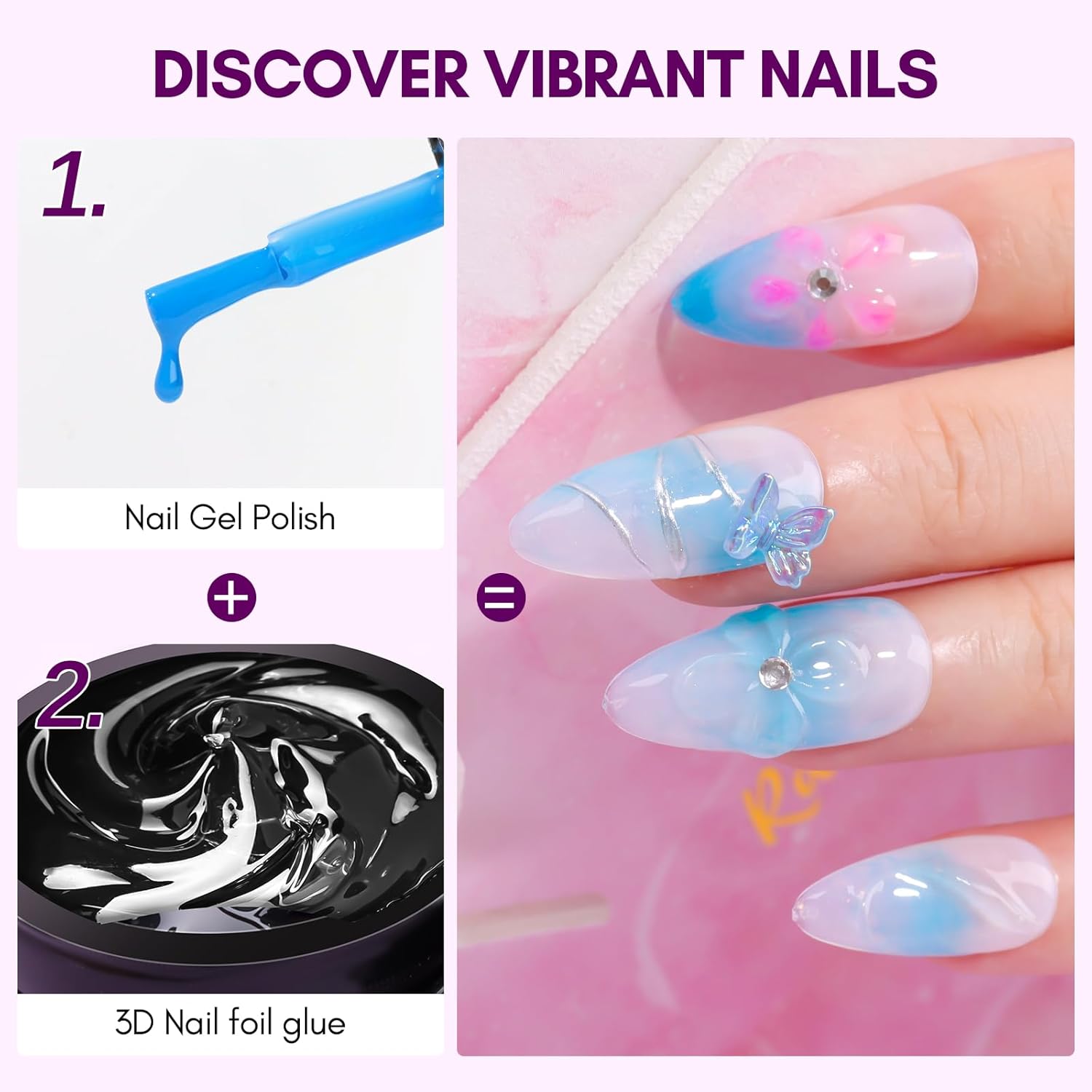 Makartt 3D Nagellak Gel 8ml Na - Nail Foil Transfer recensie en prijs