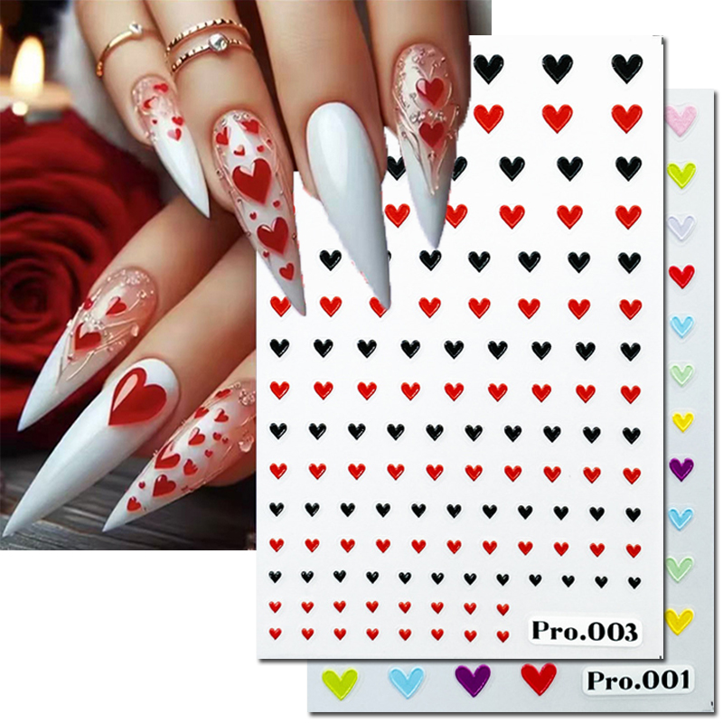 5d Reliëf Nail Art Stickers Va - Nail Art Valentines Day recensie en prijs