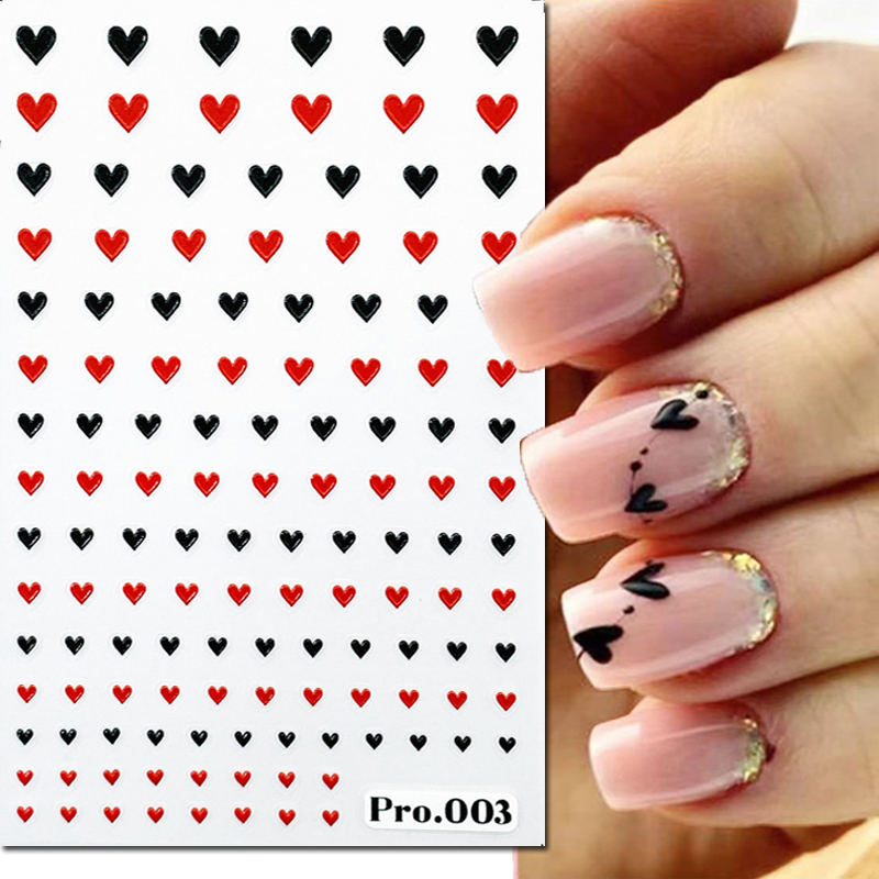 5d Reliëf Nail Art Stickers Va - Nail Art Valentines Day recensie en prijs