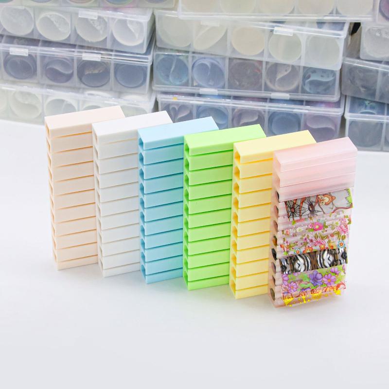 10-vakjes Macaron Nagelfolie O - Nail Foil Transfer recensie en prijs