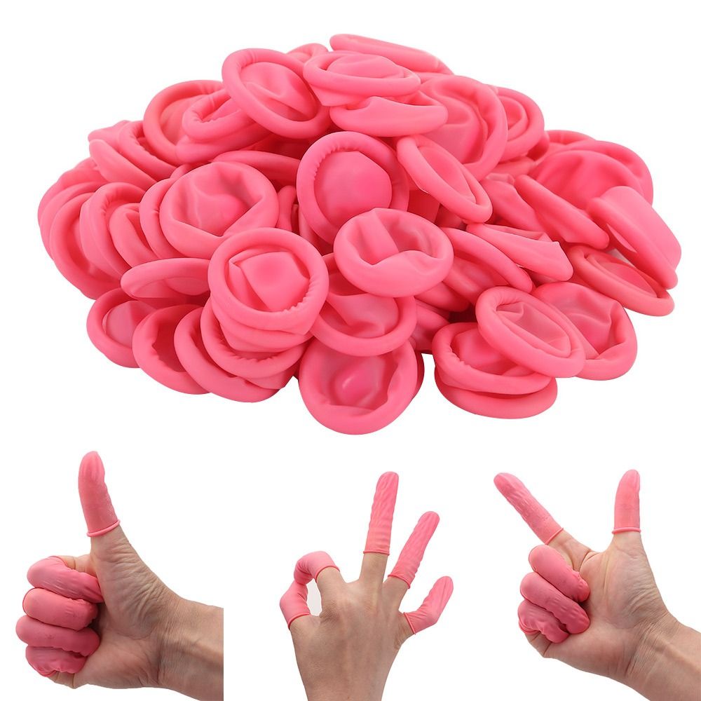 100 Stuks Wegwerp Vingerhoes N - Nail Art Natural recensie en prijs