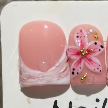 10 stks/set Naakt Roze Gradiën - Nail Art Cat Eye Pink recensie en prijs