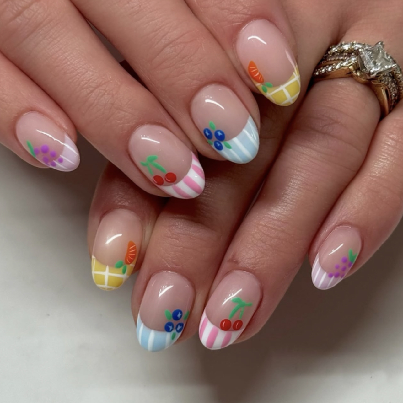 24 stuks eenvoudige amandelnag - Nail Art Design recensie en prijs
