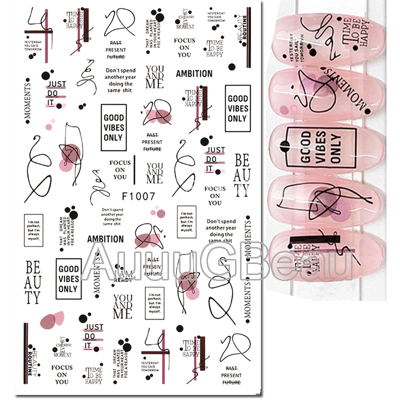 3D Nail Art Decals Valentijnsd - Nail Art Valentines Day recensie en prijs