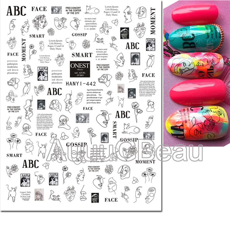 3D Nail Art Decals Valentijnsd - Nail Art Valentines Day recensie en prijs