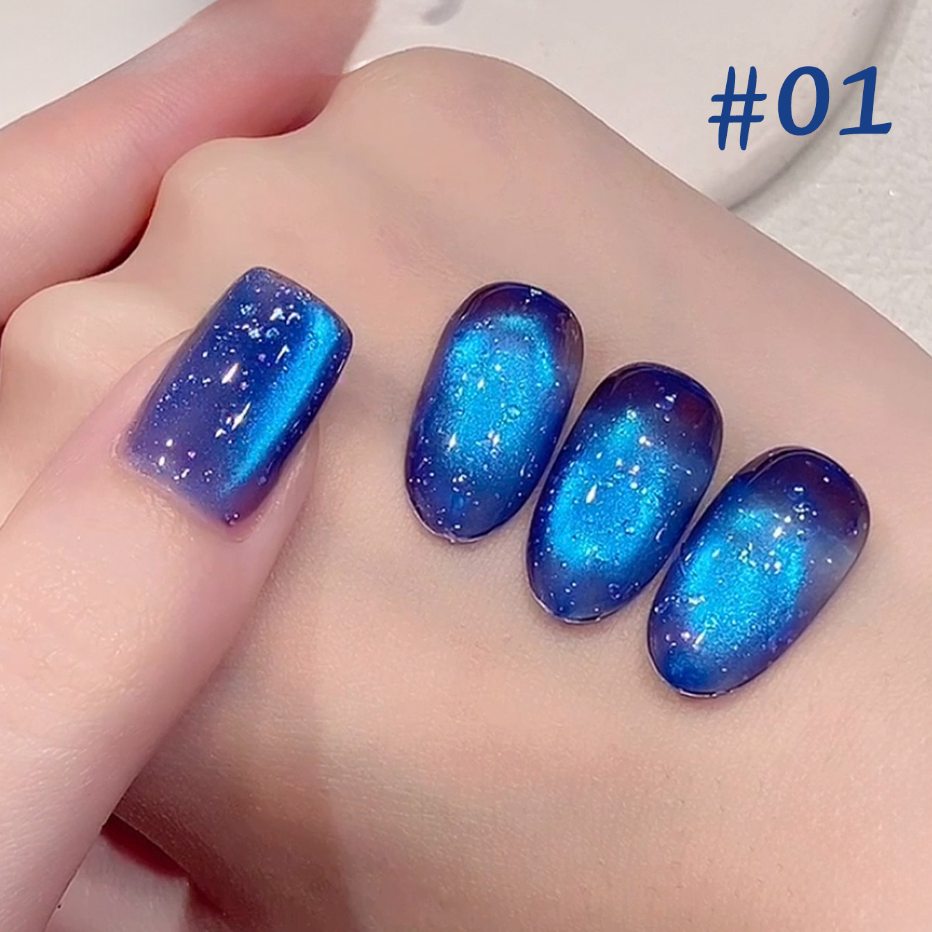 TC 1 stks zomer nieuwe roze pe - Nail Art Cat Eye Pink recensie en prijs
