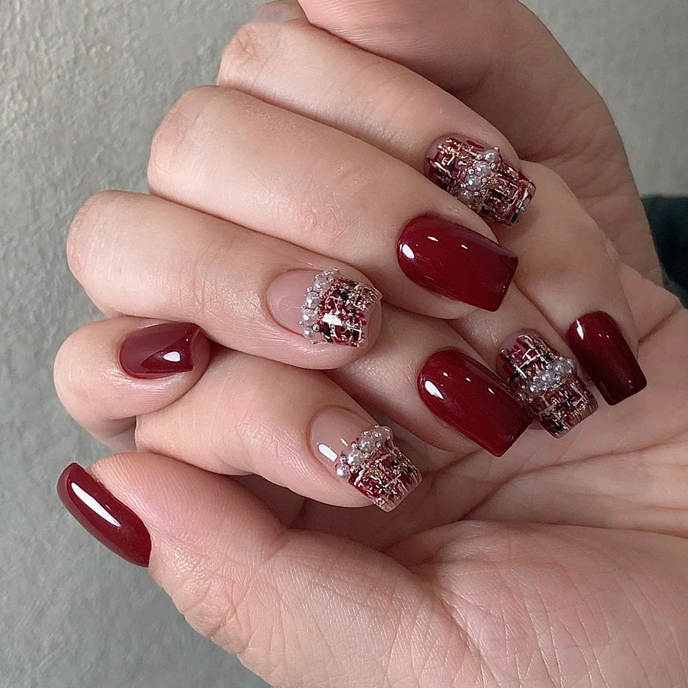1 stks 5D Relief Liefde Horen  - Nail Art Valentines Day recensie en prijs
