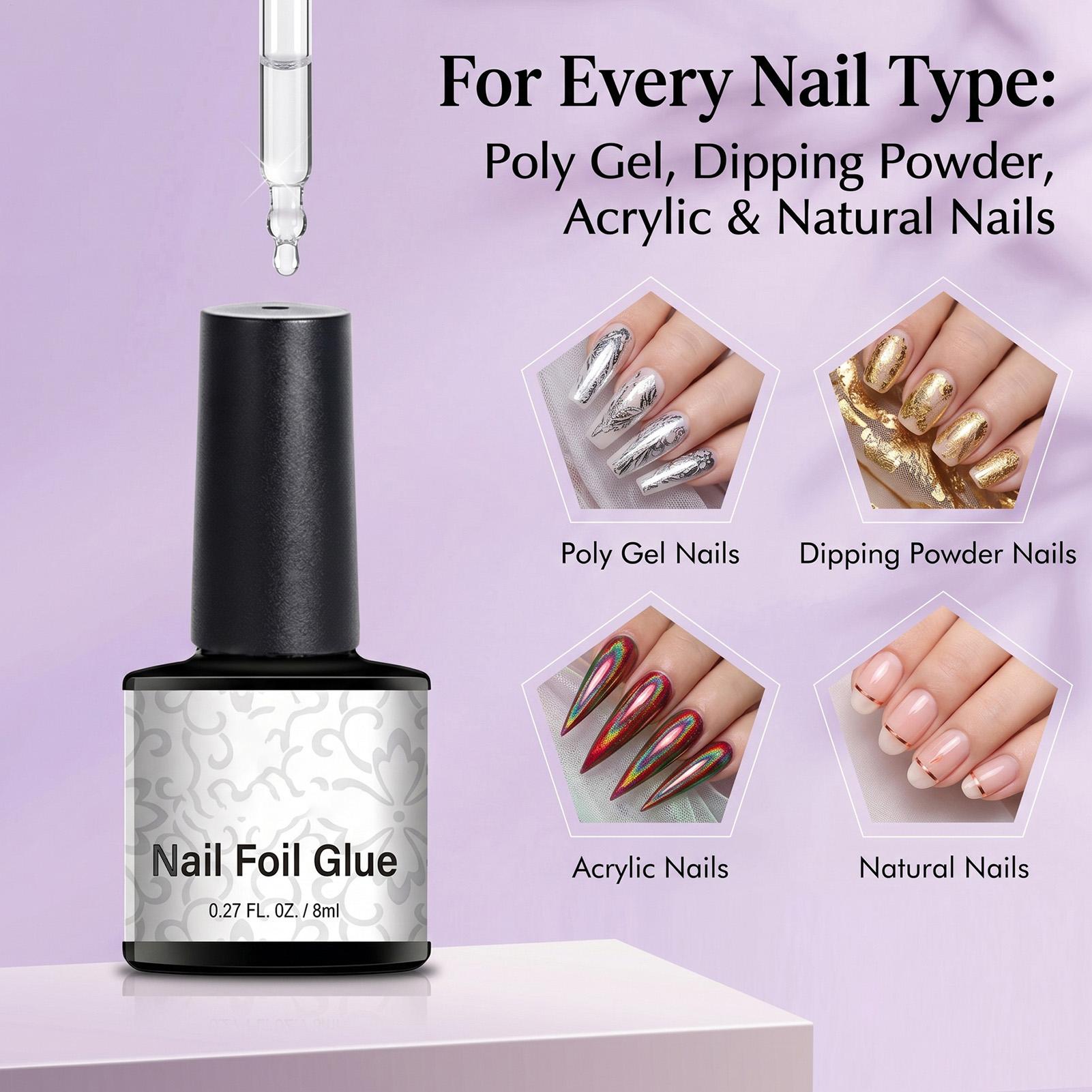 Nagelfolie Lijm 8ml Transferfo - Nail Foil Transfer recensie en prijs