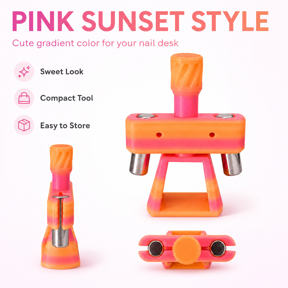Nailpop Glazen Kraal Nagelkuns - Nail Art Cat Eye Pink recensie en prijs