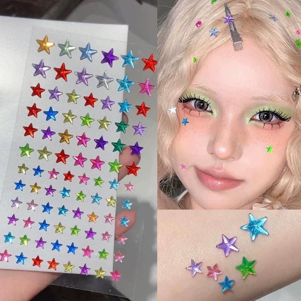 Zelfklevende gezichtssteentjes - Nail Art Design recensie en prijs