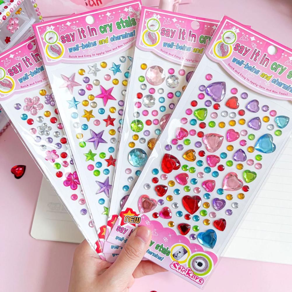 Zelfklevende gezichtssteentjes - Nail Art Design recensie en prijs
