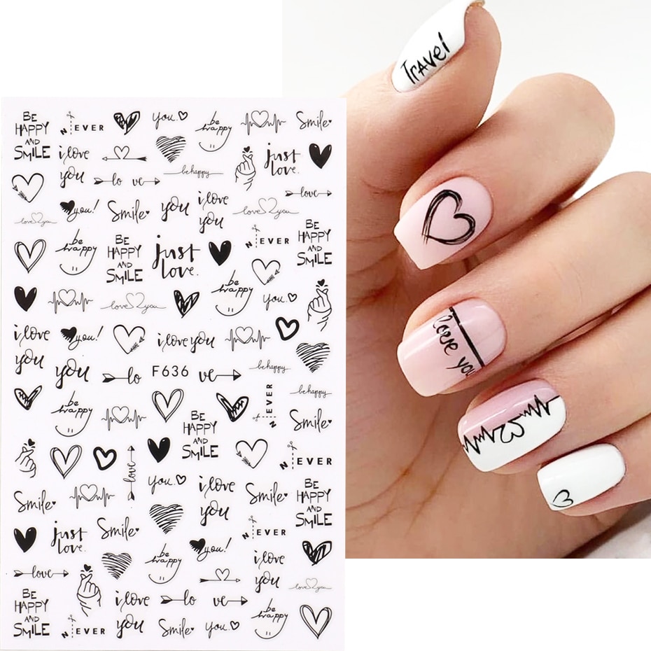 2 stuks Hart Liefde Ontwerp 3D - Nail Art Valentines Day recensie en prijs