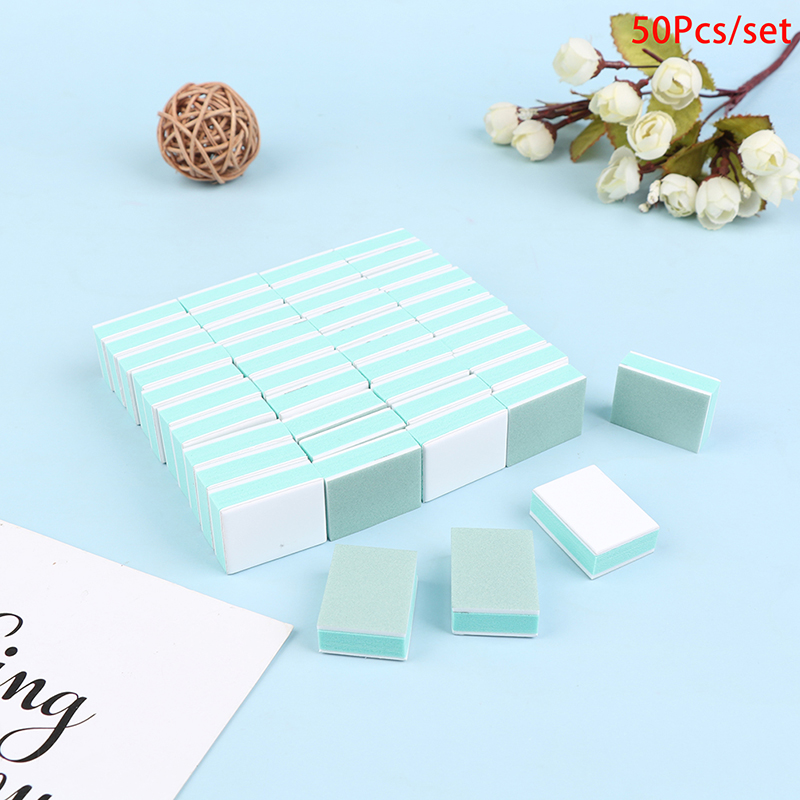 50 stks/partij Mini Nail Buffe - Nail Art Glossy recensie en prijs