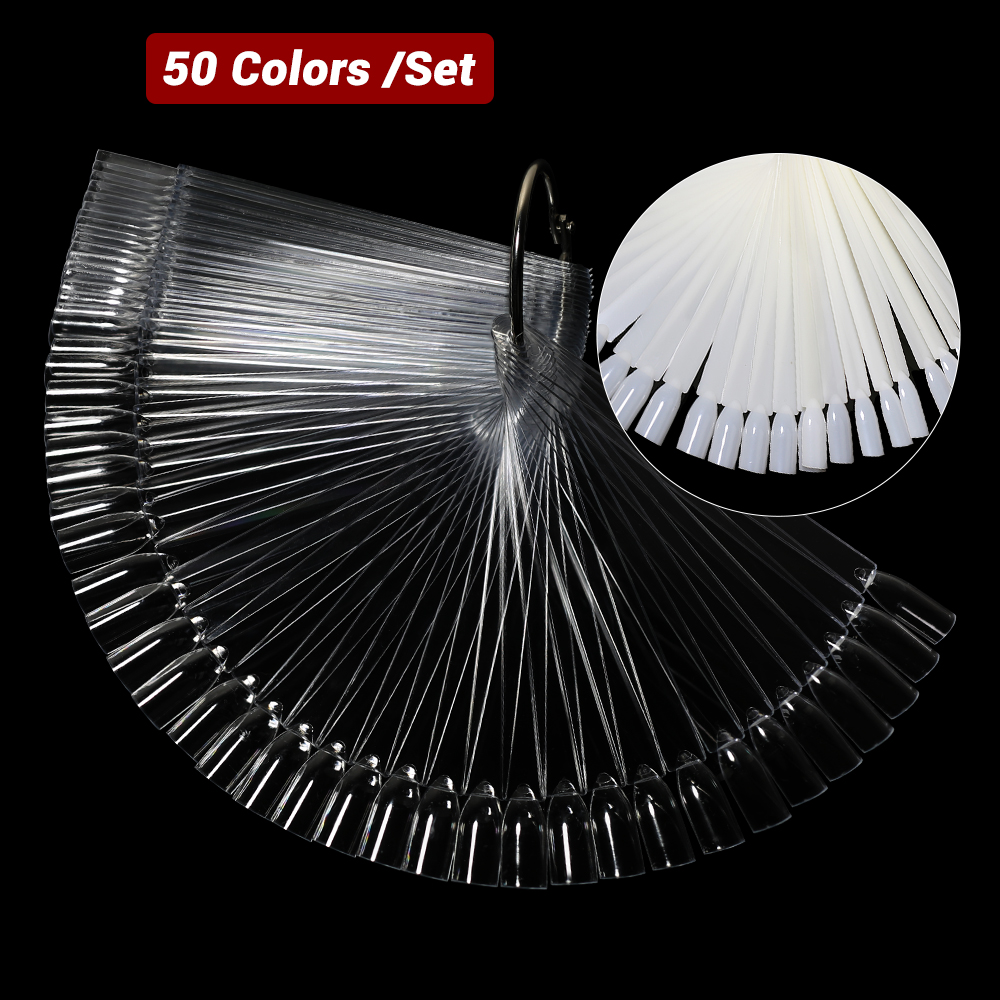 50 stuks valse nagel display s - Nail Art Natural recensie en prijs