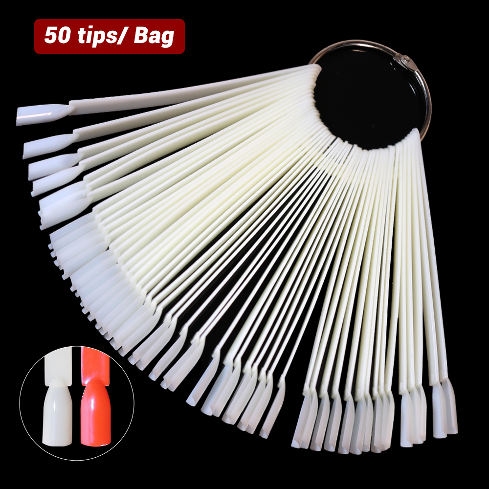 50 stuks valse nagel display s - Nail Art Natural recensie en prijs