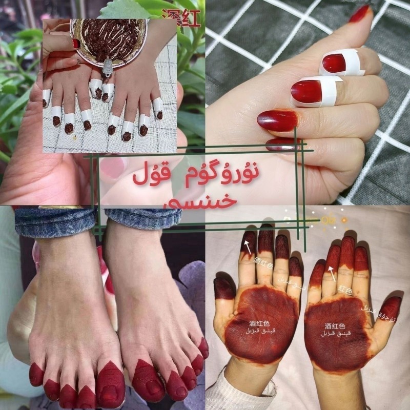 40g Henna Nail Dye Poeder Voor - Nail Art Natural recensie en prijs