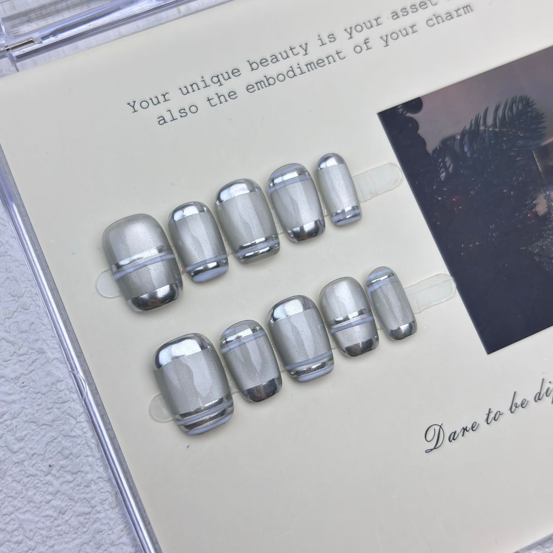 10 stuks Aurora Chrome opzetna - Nail Art Glossy recensie en prijs