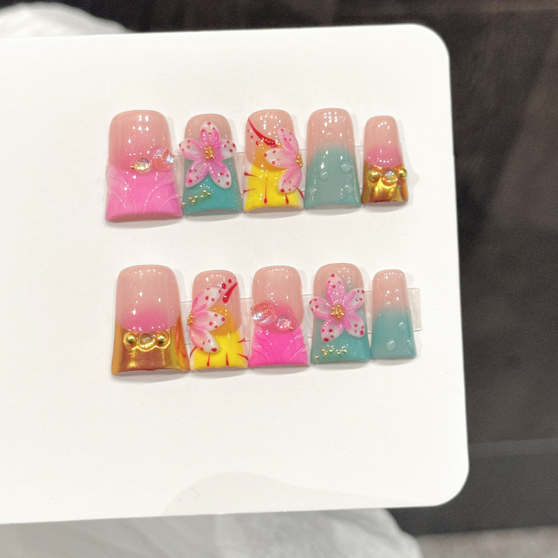 10st Oceaan Stijl Nepnagels Du - Nail Art Design recensie en prijs