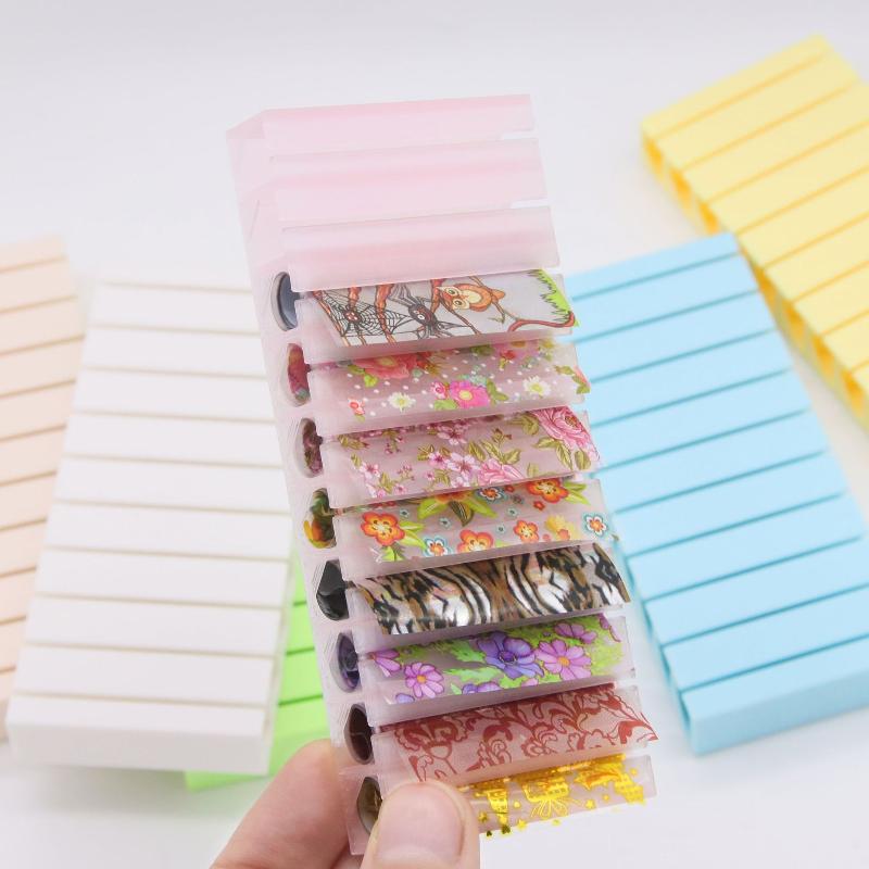 1 Set Transferpapier Organizer - Nail Foil Transfer recensie en prijs