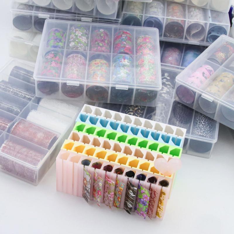 1 Set Transferpapier Organizer - Nail Foil Transfer recensie en prijs