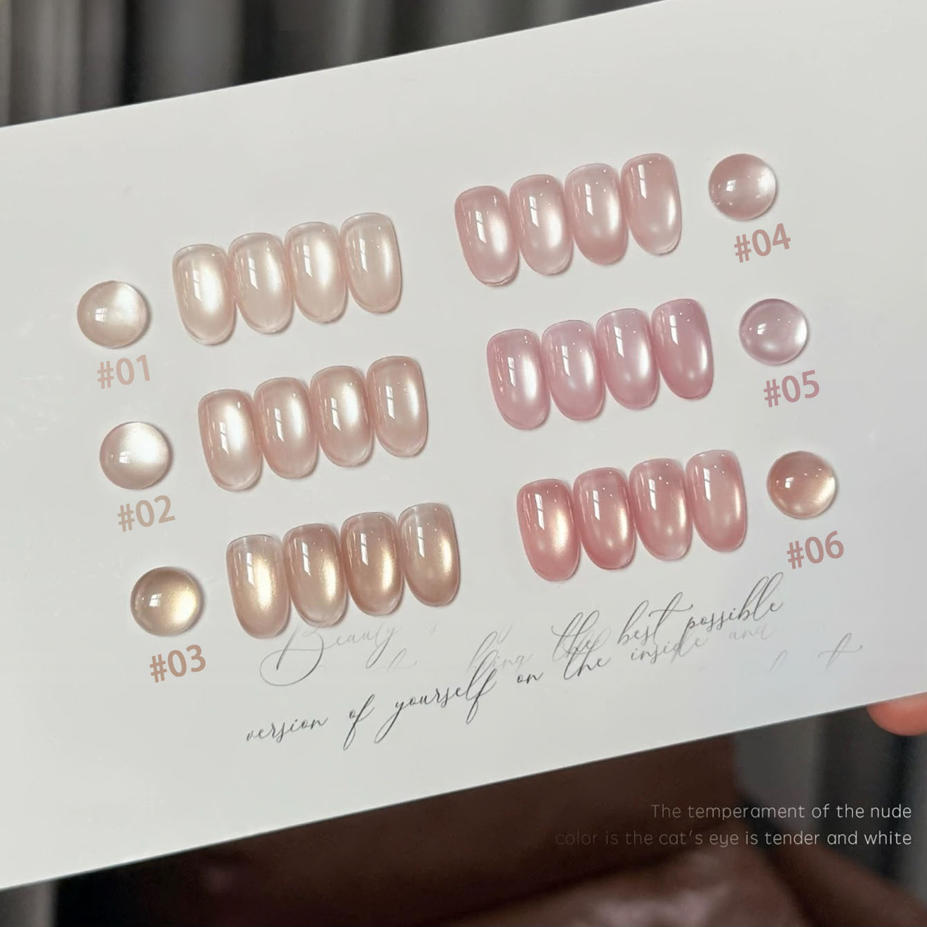 MIANEL 10ML Lover Pink Series  - Nail Art Cat Eye Pink recensie en prijs