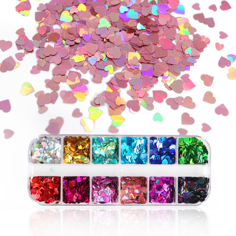 Mix Kleur Fluorescerende Vlind - Nail Art Glossy recensie en prijs