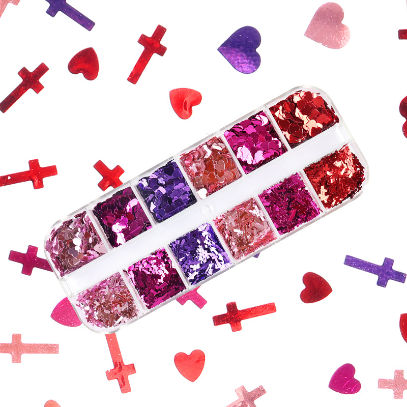 Mix Kleur Fluorescerende Vlind - Nail Art Glossy recensie en prijs