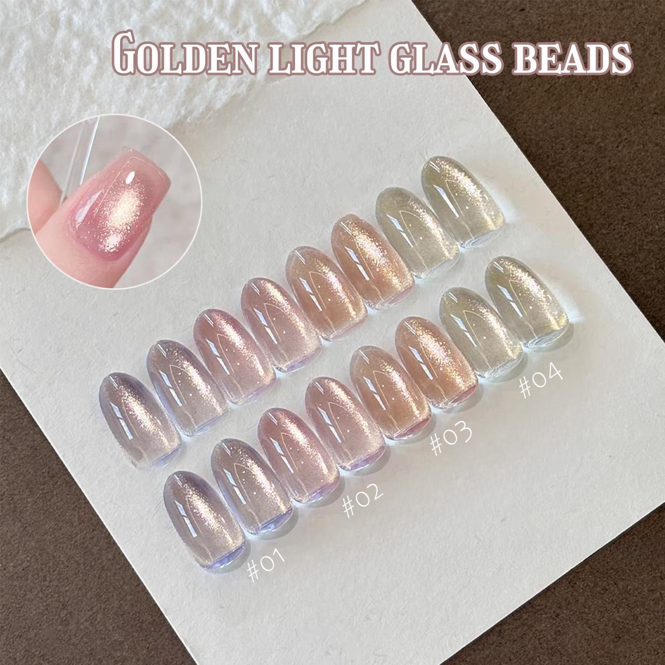 1 stks TC Roze Gouden Oog Gel  - Nail Art Cat Eye Pink recensie en prijs
