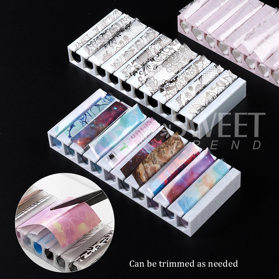 Nageltransferfolie opbergdoos  - Nail Foil Transfer recensie en prijs