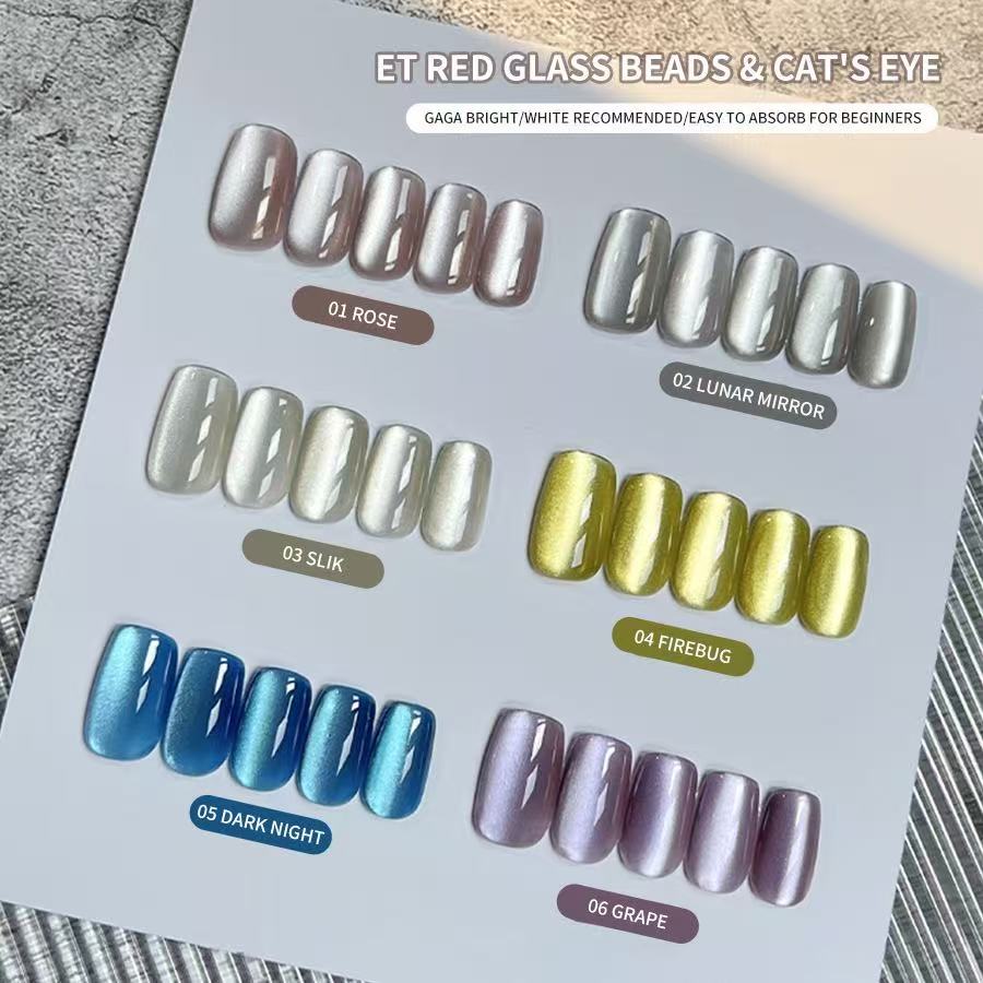 XEIJAYI 10ml Glazen Kraal Cat  - Nail Art Cat Eye Pink recensie en prijs