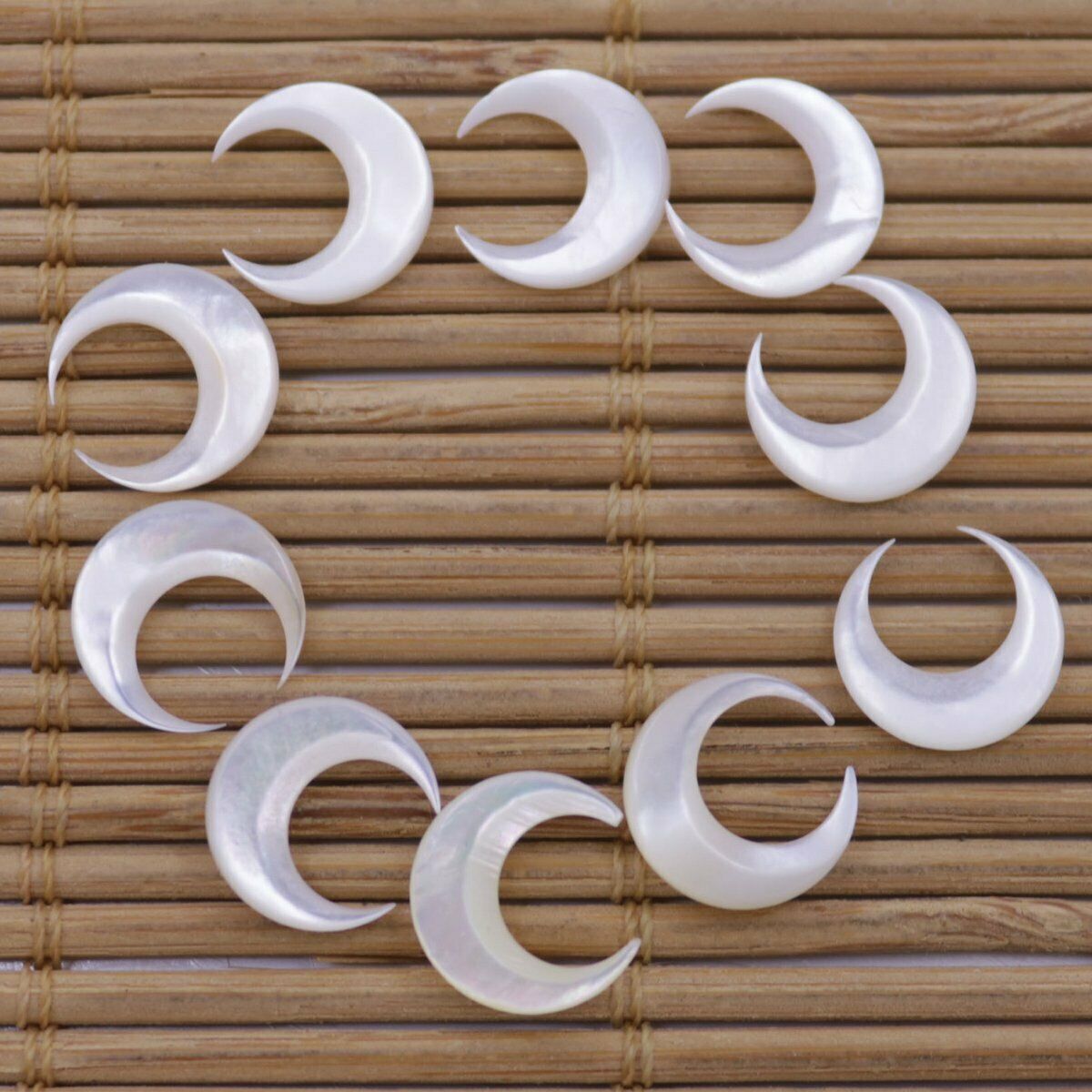 10 STUKS Nagel 3D Art Maanvorm - Nail Art Natural recensie en prijs